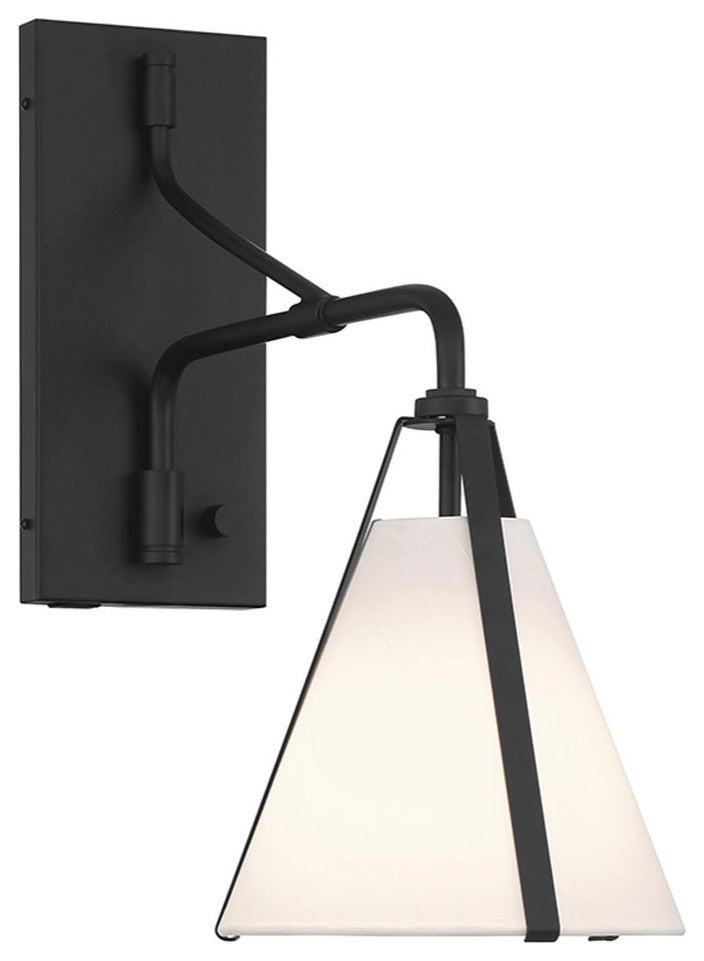 Crystorama Lighting Group FUL-901 Fulton 18" Tall Wall Sconce - Polished Nickel