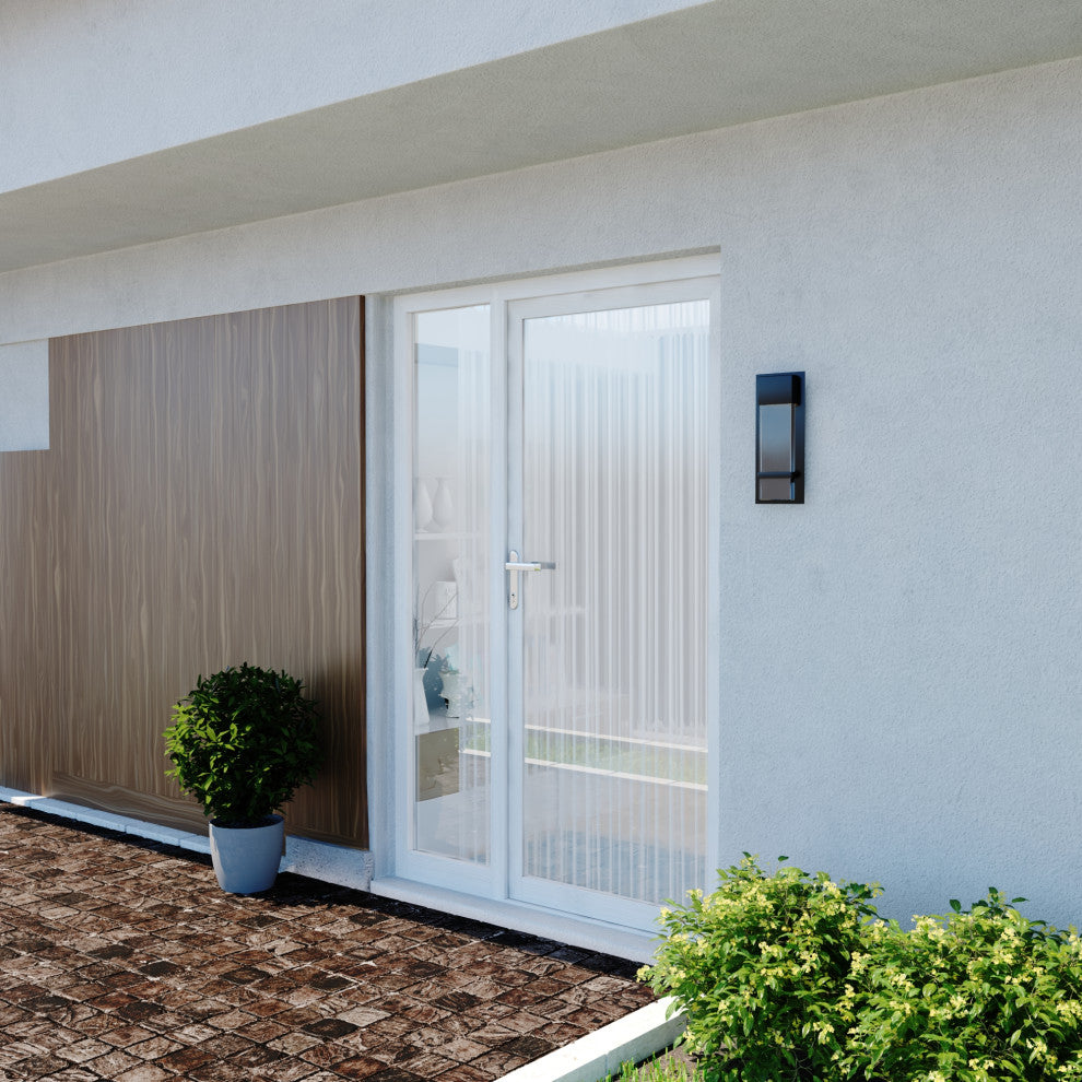 Wabash 4.75" LED Outdoor Wall Light Mystic Pewter