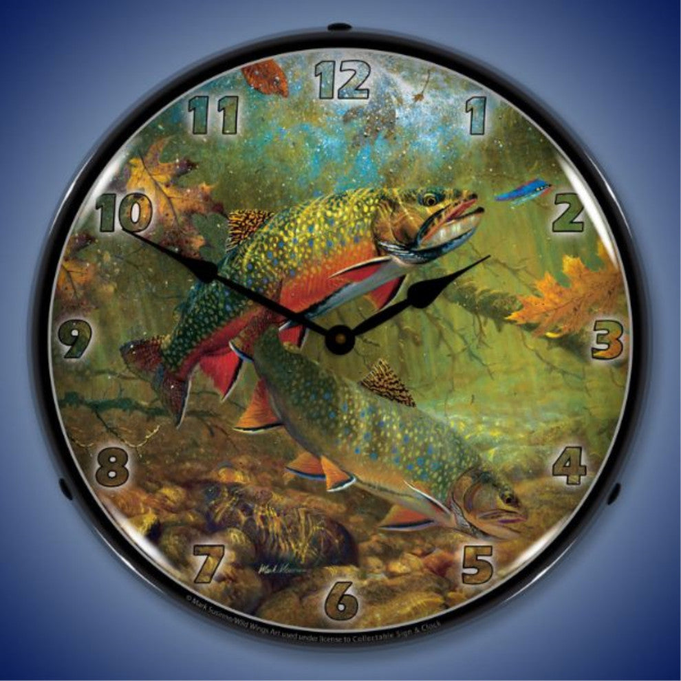 WWMS1208396 American Beauties Clock