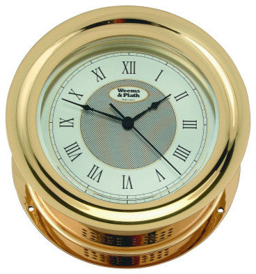 Weems and Plath Anniversary Quartz Ship's Bell Clock