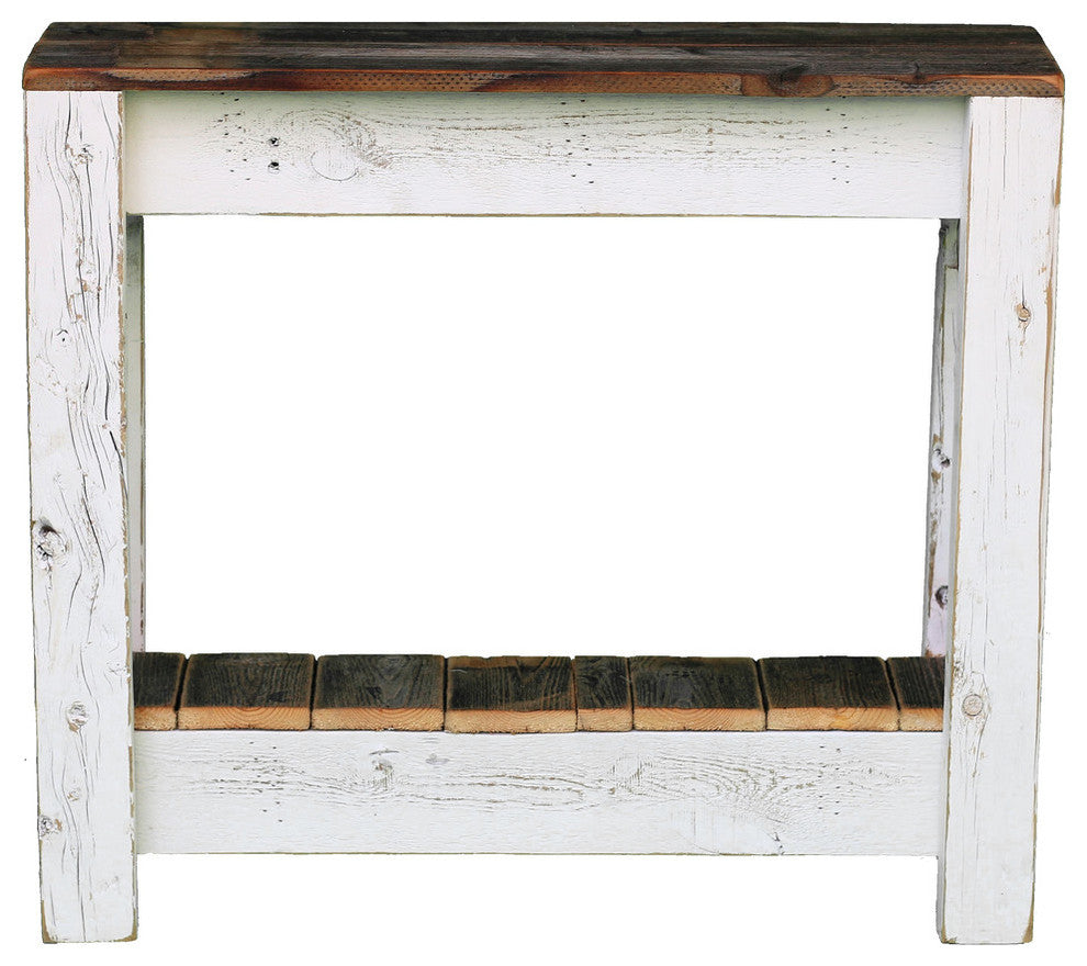 Combo Accent Table, White