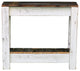 Combo Accent Table, White