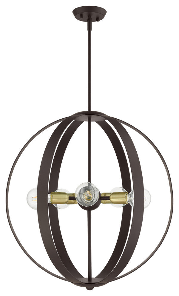 Bronze Industrial, Modern, Nostalgic, Rustic, Loft Chandelier