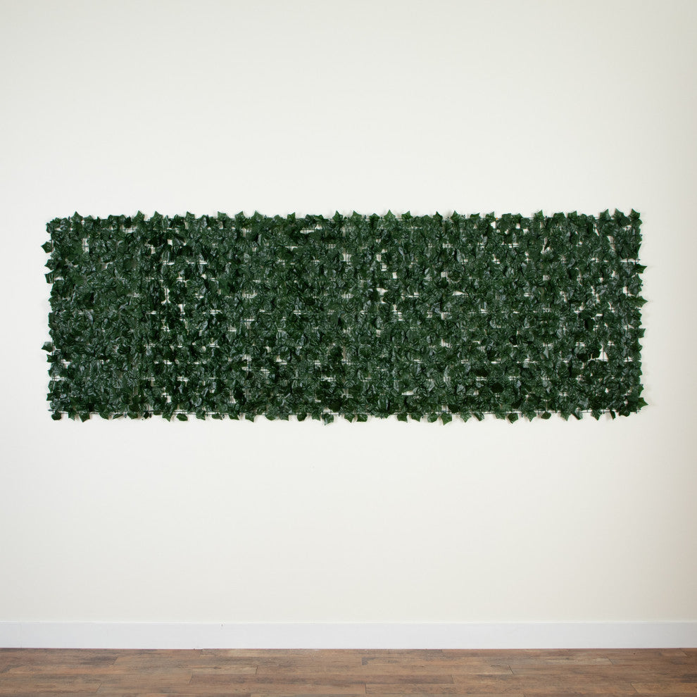 40in. x 120in. UV Resistant Artificial Ivy Privacy Fence Wall Screen