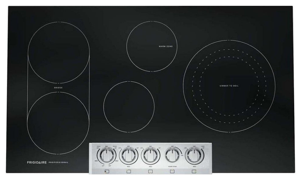 Frigidaire PCCE3680A Professional Series 36"W 5 Burner Electric - Stainless