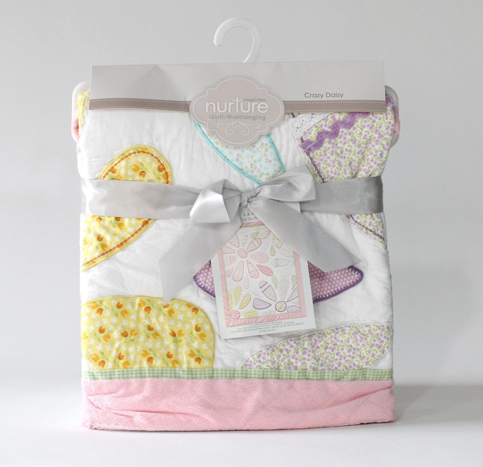 Imagination Crazy Daisy Floral Quilt