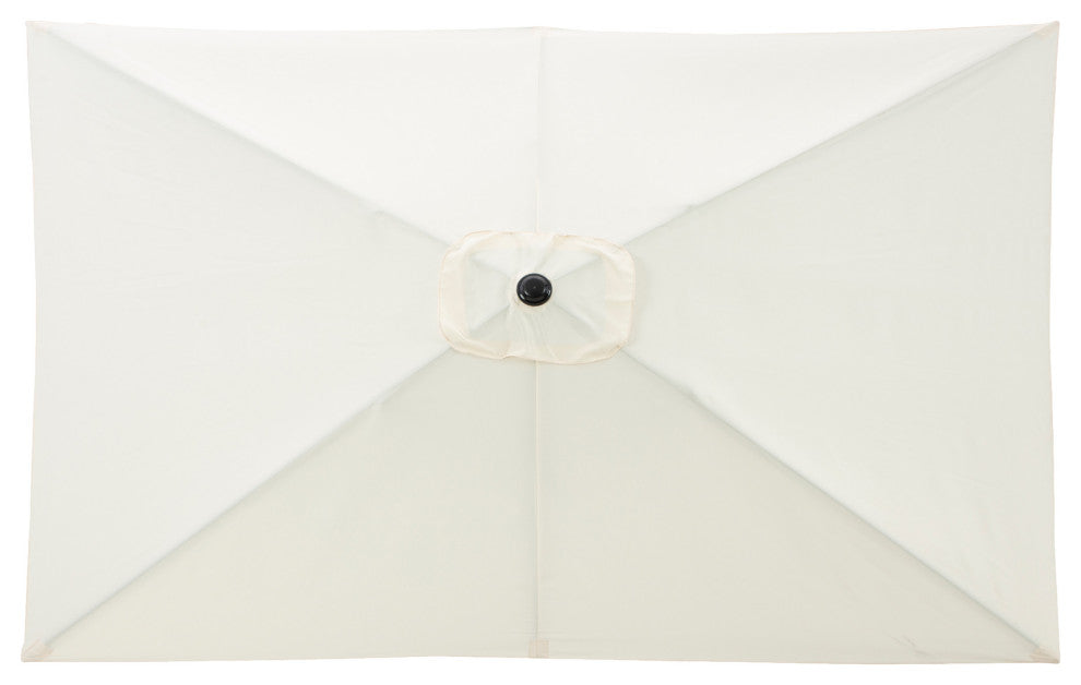 Pure Garden 10' Rectangular Patio Umbrella, Beige