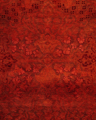 Fine Vibrance, One-of-a-Kind Hand-Knotted Area Rug Orange, 8'1"x10'7"