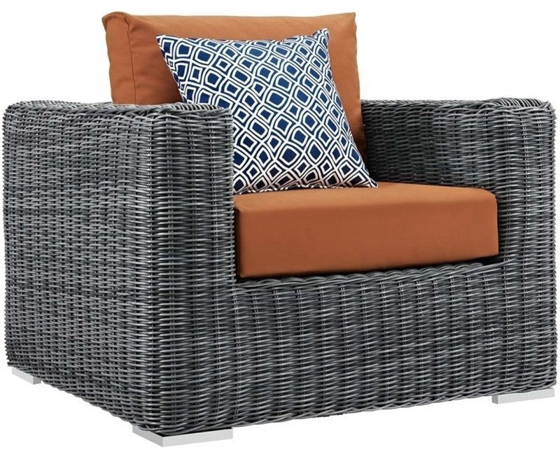Summon 10-Piece Outdoor Patio Sunbrella Sectional Set