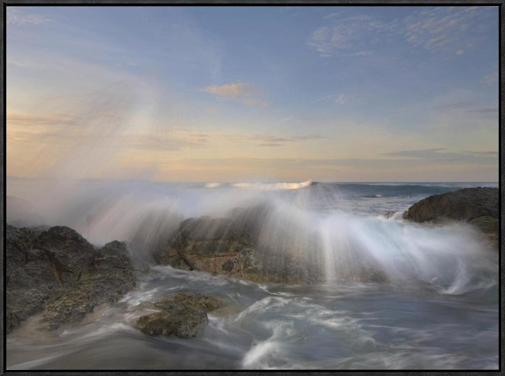 Wave Breaking, Playa Langosta, Guanacaste, Costa Rica, 32"x24"