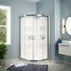 Mona Neo Round Shower Enclosure Kit  With Acrylic Base and Walls