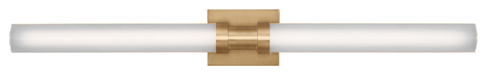 Kiel LED Bath Wall Sconce, Satin Brass