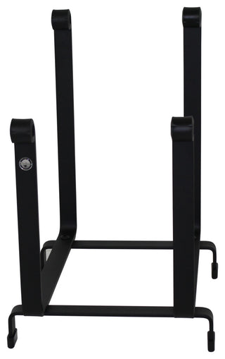 Handcrafted Indoor & Outdoor Hearth Fireplace Log Rack Black