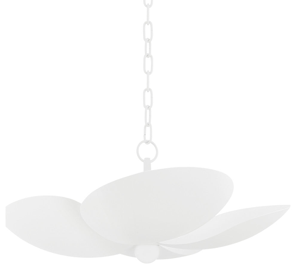Leni 5-Light Pendant Texture White