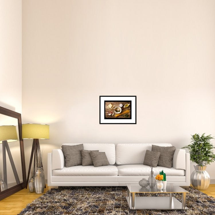 "Pesto" Framed Digital Print by Luiz Laercio, 30x23"