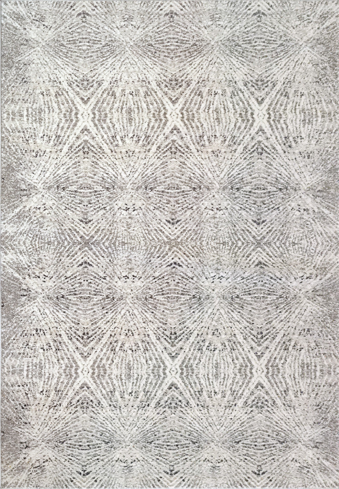Dynamic Rugs Zen Polyester Area Rug Gray/Multi 3.11X5.7