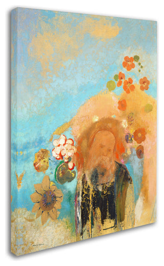 'Evocation of Roussel, 1912' Canvas Art by Odilon Redon