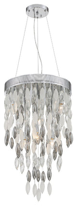 Hudson 6 Light Chandelier in Polished Chrome