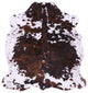 Natural Cowhide Rug 6' 7" X 6' 2" C1591