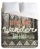 Deny Designs Wesley Bird Wander Duvet Cover - Lightweight