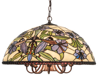 22 Wide Nouveau Lily Pendant