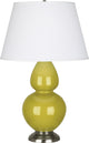 Robert Abbey RA-CI22X 1-Light Table Lamp, Double Gourd