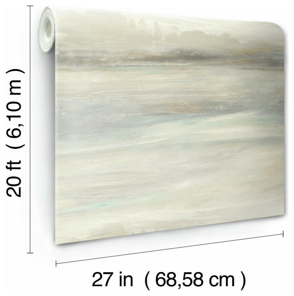 Soothing Mists Scenic Peel and Stick Wallpaper