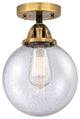 INNOVATIONS LIGHTING 288-1C-BAB-G204-8-LED 1 Light 8 inch Semi-Flush Mount