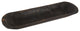 Small Rustic Baguette Dough Bowl-Farmhouse, Black
