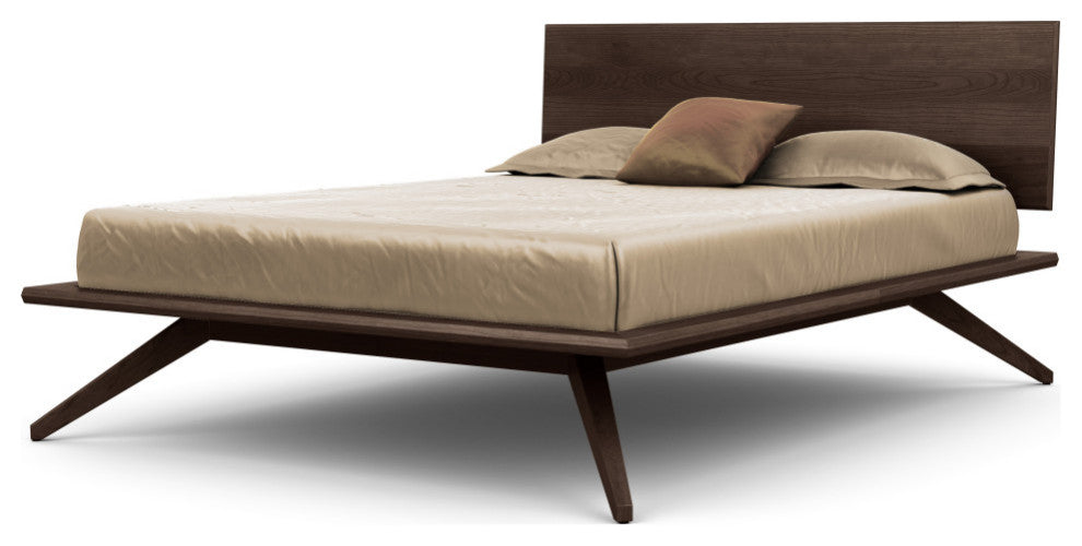 Copeland Astrid Bed With 1 Headboard Panel, Smoke Cherry, Queen