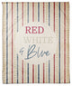 Red White And Blue 50x60 Throw Blanket
