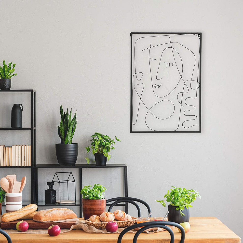 Picasso Style Abstract Studio Woman