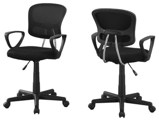 Office Chair - Black Mesh Juvenile / Multi-Position