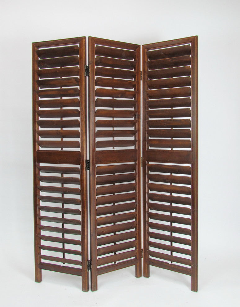 Low Venetian Screen, Brown, Brown