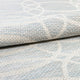 Portland Sisal Tocha Modern Geometric Blue 7''10"x10''6" Flatweave Area Rug