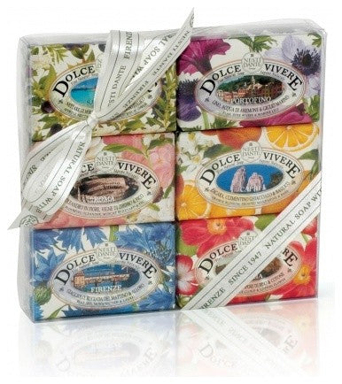 DOLCE VIVERE Soap Gift Set by Nesti Dante of Florence, Italy
