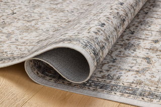 Loloi Washable Anniston Ivory/Stone Rug, 2'6"x12'