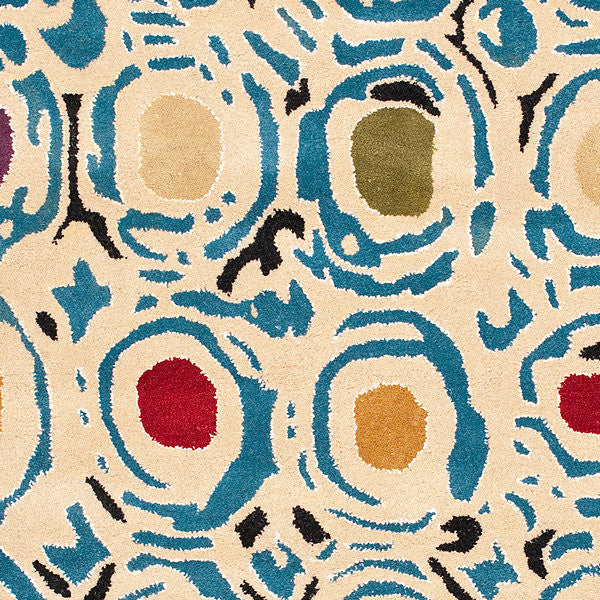 Safavieh Soho Soh828A Rug, Ivory/Multi, 2'6"x8'0" Runner