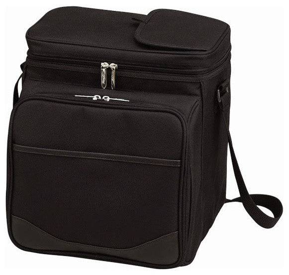 Thermal Shield Picnic Cooler, Black