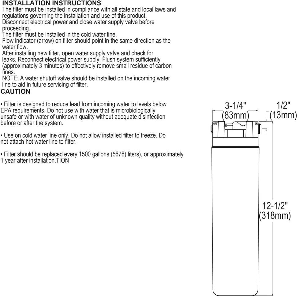 EWF172 WaterSentry VII Filter Kit (Coolers + Fountains)