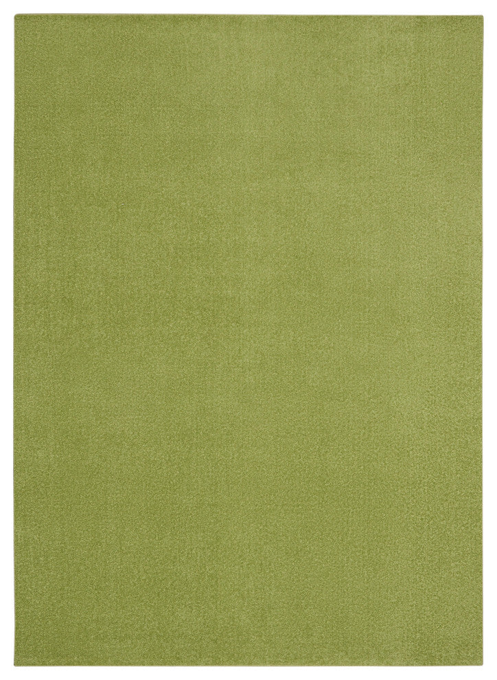 Nourison Essentials 6' x 9' Green Outdoor Area Rug