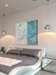 "Chrysanthemum Bird II" Painting Print on Canvas by Evelia