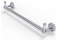 Sag Harbor 18" Towel Bar with Integrated Hooks, Polished Chrome