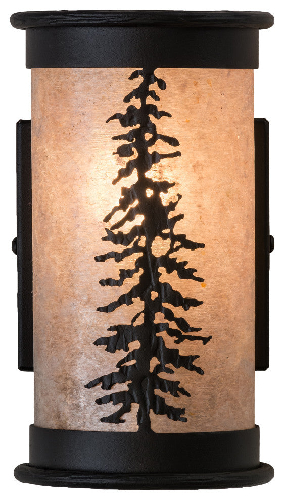 5 Wide Tall Pines Wall Sconce