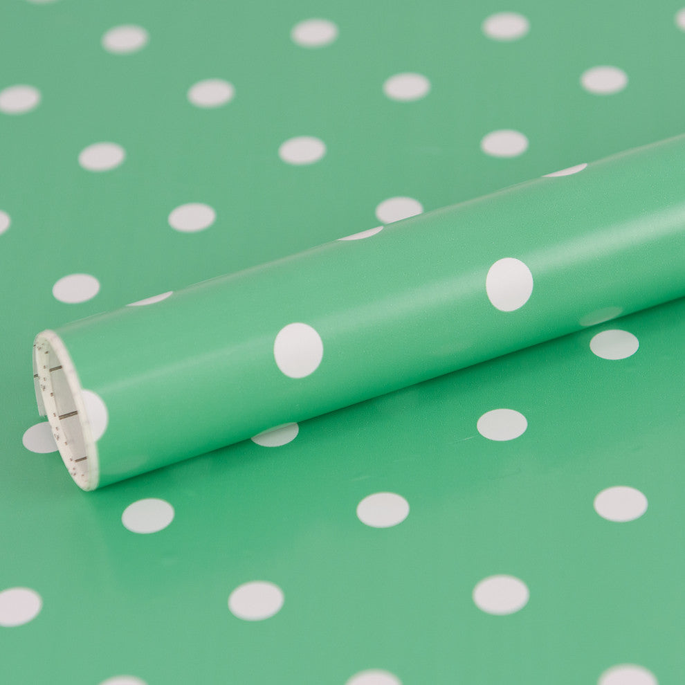 Dots Vintage Mint Adhesive Film Set of 2