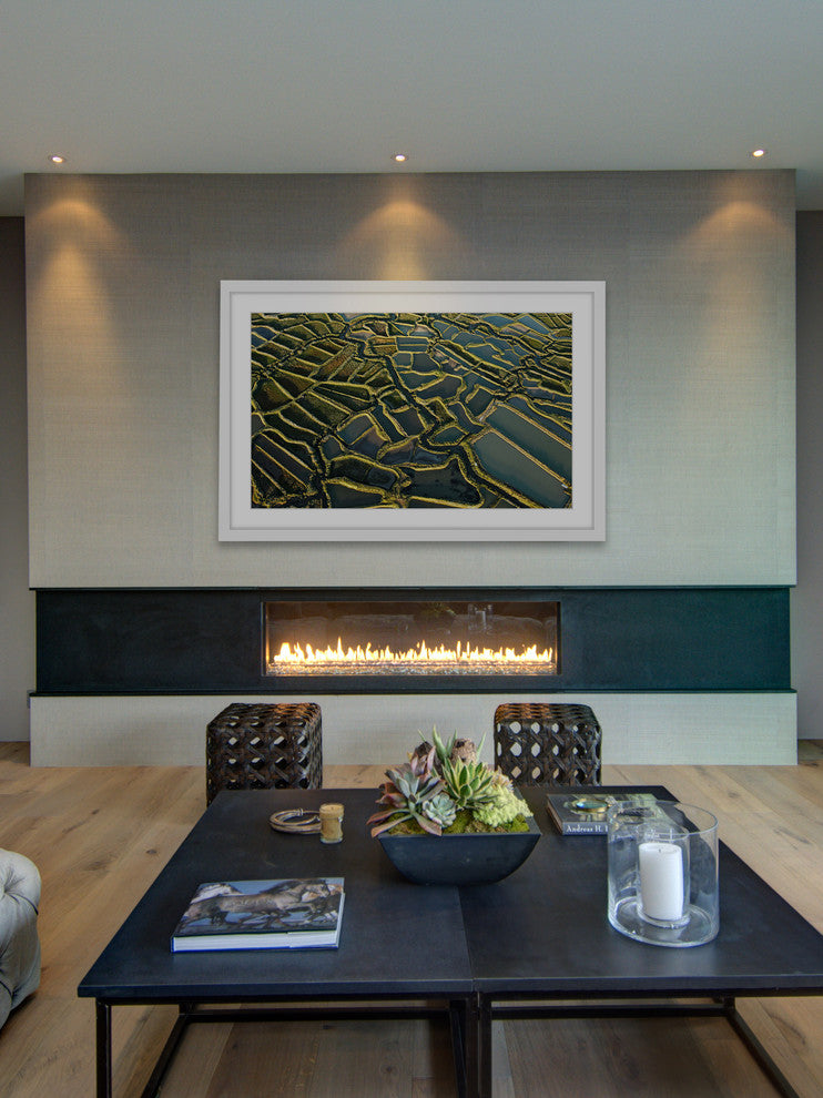 "Waterways" Framed Painting Print