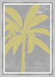 "Chromatic Palms III" Wall Art, 27"x19"