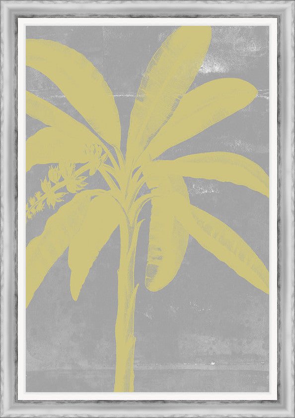 "Chromatic Palms III" Wall Art, 27"x19"