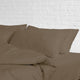 Egyptian Cotton/Bamboo Feel, 4-Piece Sheet Set, Taupe, Twin/Twin Xl