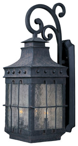 Maxim 30084 Nantucket 23" Tall 3 Light Wall Sconce - Country Forge / Seedy